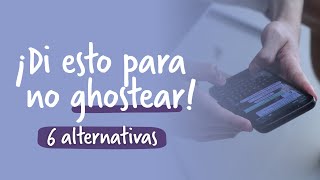 ¡No desaparezcas Alternativas al ghosting para practicar la empatía  Psi Mammoliti [upl. by Marv]