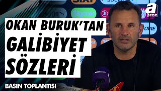 Galatasaray 21 Beşiktaş Okan Buruk Maç Sonu Basın Toplantısı  A Spor  29102024 [upl. by Kyriako]