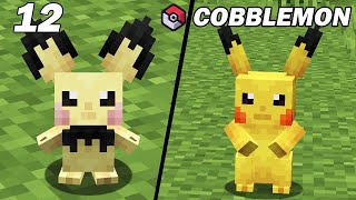 Je fais évoluer Pichu grâce au bonheur  Minecraft Cobblemon Ep 12 [upl. by Ednihek273]