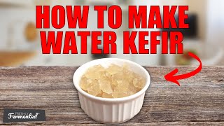 How To Make Water Kefir  Tutorial [upl. by Petes565]