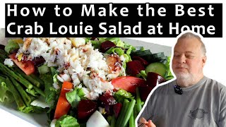 How to Make a KetoFriendly Crab Louis Salad  The King of Salads at Home [upl. by Dagall]