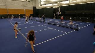 2024 Vizzy Atlanta Open  Pro Qualifiers  Womens Doubles  Game 1 Dont know names [upl. by Nylinej]