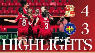 Match Highlights Swindon Town Women vs Abingdon United Women [upl. by Pammy]