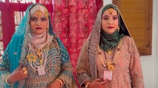 gorgeous Twin kashmiri bride sisters wedding look 😍😊💥🌹🌺 [upl. by Lona376]