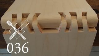 Joint Venture Ep 36 Double sunrise dovetail quotKiku no gyaku kumi tsugiquot Japanese Joinery [upl. by Rosenberger846]