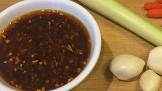 CHILI OIL how to make Chinese hot chili oil [upl. by Renrut667]