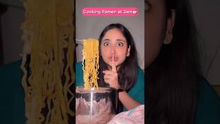 Cooking Ramen At 3AM minivlog asmr ytshorts shorts [upl. by Pedrotti724]