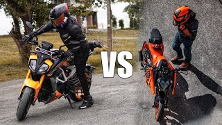 Apache RTR 310 VS 2024 Duke 390  Which is Better [upl. by Inalel]