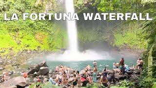 COSTA RICAS LA FORTUNA WATERFALL MUSTVISIT [upl. by Wallach]