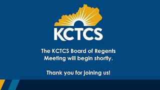 KCTCS Board of Regents Special Meeting [upl. by Clay442]