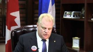 Rob Ford Transportation Plan [upl. by Arlen]