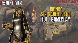 Resident Evil 4 Remake Saparate Ways  Xiaoyu Mod With Infinite SIG Sauer P320 Full Gameplay [upl. by Esch]