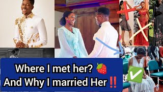 Finally‼️Moses Bliss Reveal The Hidden Reason Why He Chose amp Married Ghana Wife Marie Wisebornsong [upl. by Anitsugua]