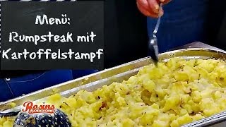 Rosins Restaurants  So gelingt das perfekte Rumpsteak mit Kartoffelstampf  kabel eins [upl. by Bohaty390]