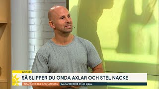 Naprapaten tipsar – slipp onda axlar och stel nacke  Nyhetsmorgon  TV4 amp TV4 Play [upl. by Shawna]