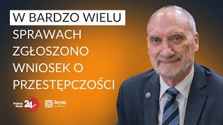 Antoni Macierewicz pytanie wyborców o karty referendalne to działanie przestępcze [upl. by Cailly]