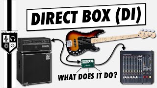 What Is A DI Box Direct Box  When amp How To Use One [upl. by Airod644]