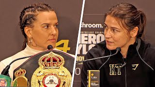 FEISTY Chantelle Cameron vs Katie Taylor 2 • FULL PRESS CONFERENCE  DAZN Boxing [upl. by Akira]