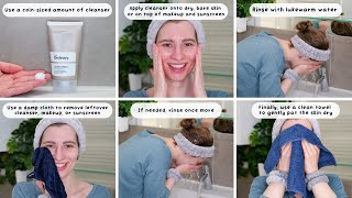 How to use The Ordinary Squalane Cleanser [upl. by Haisa363]