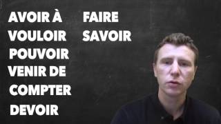 APPRENDRE LE FRANÇAIS EXPLICATION AUXILIAIRES MODAUX [upl. by Ahtera]