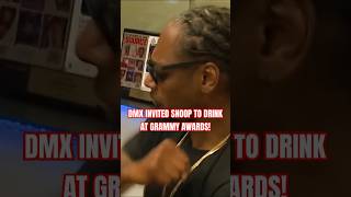 DMX Invited Snoop Dogg To Drink At The GRAMMYS [upl. by Auoy506]