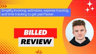 Billed Review Demo  Tutorial I Send detailed estimates and get paid faster with online invoicing [upl. by Varuag]