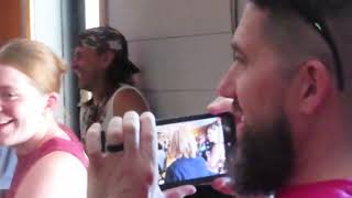 Josh amp Lacey Sturm QampA at Arties Bar amp Grill in Frenchtown NJ 6282024 Part 1 [upl. by Annaid]