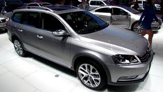 2014 Volkswagen Passat Alltrack TDI  Exterior Interior Walkaround  2013 Frankfurt Motor Show [upl. by Inahpets389]