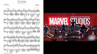 The Avengers  Lang Lang with Orchestra  piano solo music sheet [upl. by Favian]