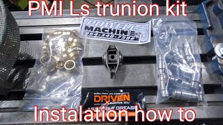 Powell Machine inc Ls Bronze Trunion kit [upl. by Einahpts]