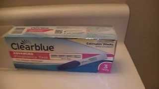 Clearblue Advanced Pregnancy Test weeks estimator LIVE [upl. by Pansir337]