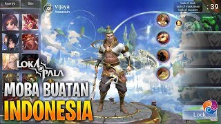 RILIS MOBA PERTAMA BUATAN INDONESIA Semua Hero LOKAPALA  Gameplay [upl. by Balough]