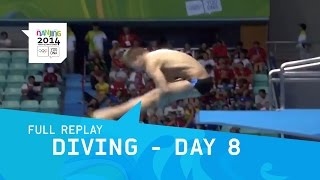 Diving  Day 8  Mens 3m Springboard Final  Full Replay  Nanjing 2014 Youth Olympic Games [upl. by Deegan258]