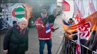 Minister Przemysłu Przyszła Do Protestujących Hutników [upl. by Rayshell954]