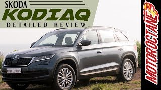 Skoda Kodiaq I Detailed Review  हिंदी में [upl. by Jarin]