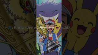 Bye bye ash ketchum 😭🤧 pokemon ashketchum [upl. by Geier51]