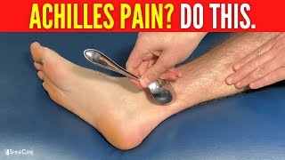 How to Relieve Achilles Tendonitis in SECONDS [upl. by Rramel]