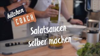 Salatsaucen selber machen  Rezept KITCHENCOACH [upl. by Whiteley]