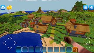 Seeds Сиды 🏠 Villages🏠 Деревни  REALMCRAFT Game Free in Minecraft Style [upl. by Ecneitap]