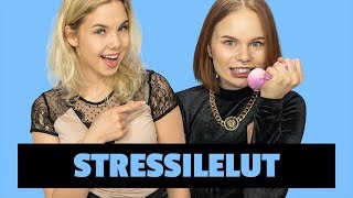 STRESSILELUT  Emma ja Milla testaa [upl. by Ludovico593]