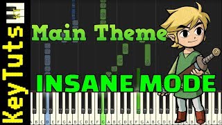 Learn to Play Main Theme from Legend of Zelda  Insane Mode [upl. by Aillij598]