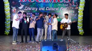 ANITHA SONG BY OUCL STUDENTS AT DUCIMUS 2024  OSMANIA UNIVERSITY  UNIVERSITY COLLEGE OF LAW  OUCL [upl. by Narahs991]