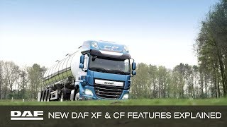 DAF Trucks UK  New DAF CF and XF Features Explained  Pure Excellence [upl. by Myna409]