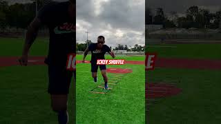 Ickey Shuffle  Agility Ladder  Footwork Quickness Army [upl. by Vasyuta]