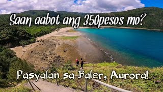 Magandang pasyalan sa Baler Aurora Tara  Dicasalarin Cove [upl. by Yehs]