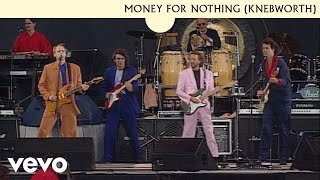 Dire Straits  Money For Nothing Live At Knebworth [upl. by Elletsirk988]