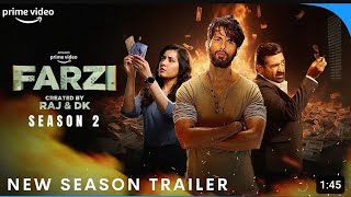 FARZI  Season 2  Trailer  Raj amp Dk  Shahid Kapoor  Vijay Setupathi  Monoj Bejpayee [upl. by Caterina]