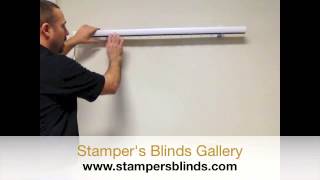 Hunter Douglas Cadence Vertical Blinds • Remove amp Reinstall by Stampers Blinds Gallery [upl. by Ayel]