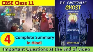 The Canterville Ghost  Chapter 4  Oscar Wilde  In Hindi [upl. by Atinoj854]