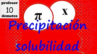 Calcular la solubilidad de una sal TRUCOS [upl. by Alitha]